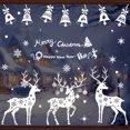 thumbnail image 2 of Christmas Window Clings Stickers Christmas Wall Decals Winter Merry Christmas Tree Window Decals for Xmas Party Home Holiday Shop Glass Display Decoration, 2 of 8
