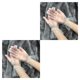 thumbnail image 4 of sweethay 1 par de guantes cortos de tul Grace para mujer, para otoño y verano, con lunares de encaje elásticos, transparentes de hojas de loto, Type1 NO1 sweethay CBP154692, 4 of 6