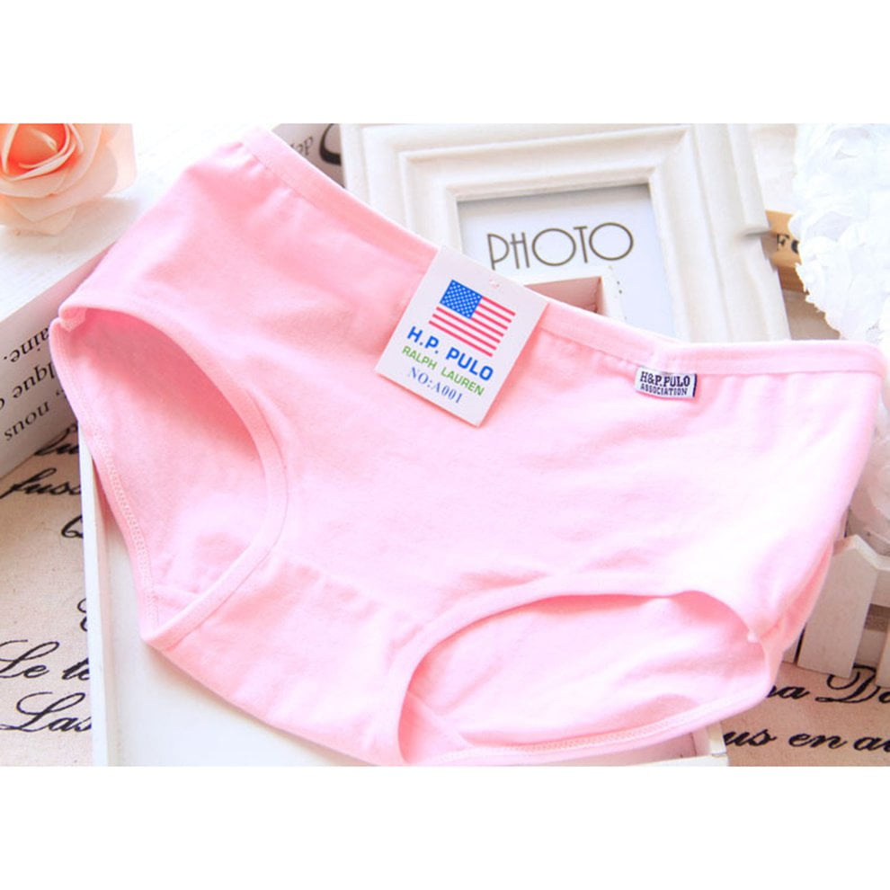 Cotton Panties Ladies' Underwear Cotton Women's Underwear Pure Color Underwear | Walmart Canada