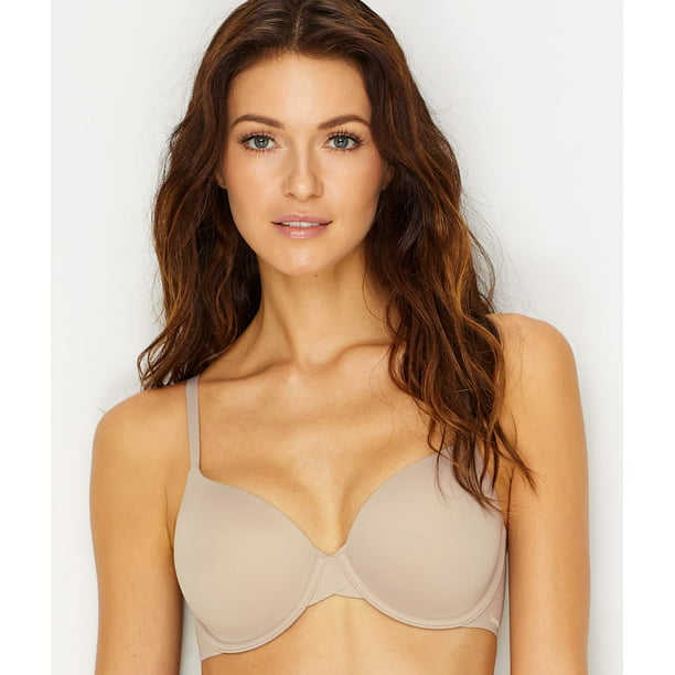 Calvin Klein FRESH TAUPE Perfectly Fit Lightly Lined T-Shirt Bra, US 34C,  UK 34C 