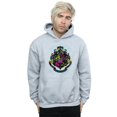 thumbnail image 2 of Harry Potter Mens Neon Hogwarts Crest Hoodie, 2 of 5