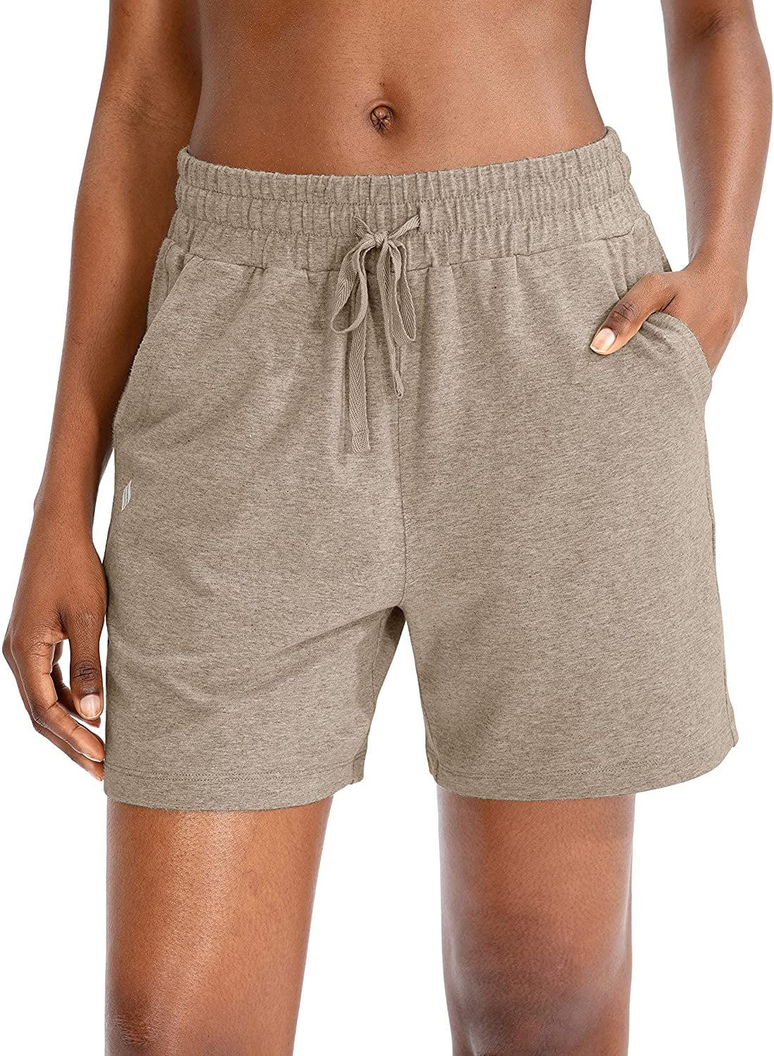 Women's Cotton Shorts 5'' Lounge Yoga 