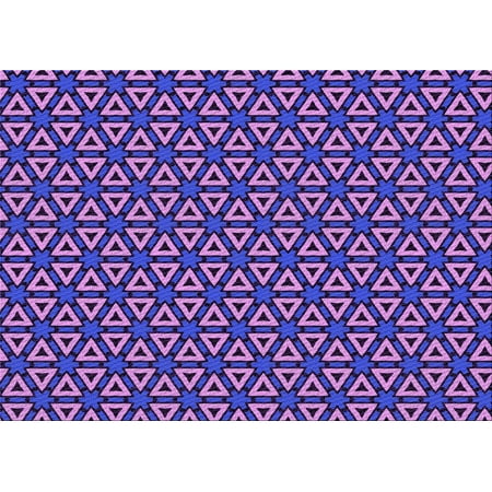 Ahgly Company Machine Washable Indoor Rectangle Transitional Purple Area Rugs, 8' x 10'