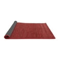 thumbnail image 2 of Ahgly Company Indoor Square Abstract Red Modern Area Rugs, 6' Square, 2 of 4