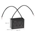 thumbnail image 3 of Uxcell 4.75uF 350V AC 2 Wires CBB61 Ceiling Fan Capacitor 1 Pack, 3 of 6