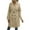 Khaki-01, variant on Mid Long Trench Coat for Women Double Breasted Classic Lapel Windproof Overcoat Fashion Outerwear with Belt