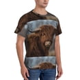 thumbnail image 5 of Rocae Yak for Men's Moisture-Wicking Crew Tee - T-Shirt for Sports, Outdoor Activities, and Casual WearSmall, 5 of 9