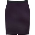 thumbnail image 1 of Alfani Jupe Crayon Scuba pour Femmes, Violet, Grand, 1 of 2