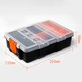 thumbnail image 2 of Caja de cebo de pesca impermeable herramienta de pesca con soporte de gancho de cuentas de pesca (S) Likrtyny Para Estrenar, 2 of 3
