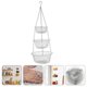 thumbnail image 4 of GOOHOCHY Cesta de frutas colgantes de cocina Cesta de frutas colgantes de 3 nivel, 4 of 7