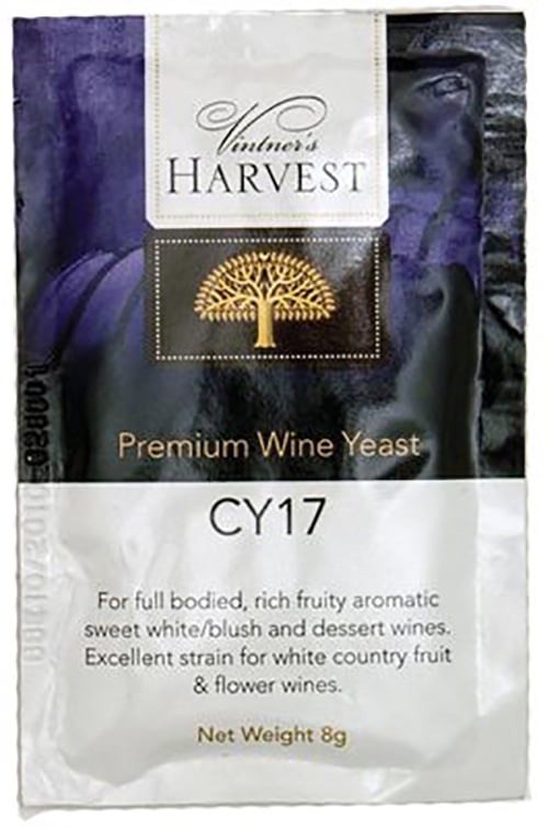 AW4 Vintners Harvest Premium Specialty Wine Yeast 8g Packet for Aromatic Whites 