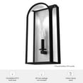 thumbnail image 7 of Hunter - Dukestown 1-light Natural Black Iron, Small Sconce Light, Dimmable, Formal Style, for Bedrooms, Dining, Living Rooms - 19730, 7 of 7