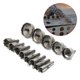 thumbnail image 2 of Juego de 13 brocas TCT con punta de carburo de acero inoxidable de 16 a 53 mm., 2 of 4