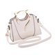 thumbnail image 3 of Bolso bandolera elegante para mujer con asa superior, ideal para ir al trabajo, actividades al aire libre y viajes. Blanco, 3 of 9