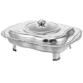 thumbnail image 1 of Poêle à Buffet en Acier Inoxydable Résistante à la Chaleur, Récipient Alimentaire pour Cantine, 1 of 9