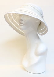 Ladies' Packable Roll-up Wide Brim Wrap 