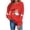 Red#1, variant on Tnhcen Women's 4th of July Sweatshirt, Patriotic USA Flag Print Pullover Hoodie, Long Sleeve Loose Fit Graphic Top, Casual Independence Day Outfit, Sizes S-2XL
