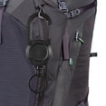 thumbnail image 1 of EGNMCR Keychains Backpack Key Chain Belt Back Clip Easy Pull Buckle Convenient Spring Buckle Black Outdoor Buckle Automatic Retractable Buckle Yilad key chain, 1 of 4