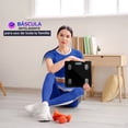 thumbnail image 3 of Báscula Inteligente Corporal AGBOX Bluetooth de Vidrio Templado Color Negro., 3 of 5