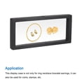 thumbnail image 5 of Uxcell Floating Thin Film Display Box, ABS Frame Case 9.06 inch x 3.54 inch x 0.79 inch Black Pack of 3, 5 of 5