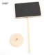 thumbnail image 2 of 10 Sets Plant Label Tag Sign Small Blackboard Message Board Garden Plants DecorationSquare Shape, 2 of 4