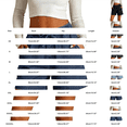 thumbnail image 3 of JFGHDG Womens Casual Shorts Comfy Elastic Waist Drawstring Casual Summer Beach Lounge Short Pants with Pockets Dark Gray S, 3 of 9