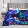 thumbnail image 6 of Jojo'S Bizarre Adventure Throw Blanket,Ultra-Soft Micro Fleece Blanket,Microfiber Blanket Luxury All Seasons Warm Blanket For Bedding Sofa And Travel, 6 of 9