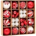 thumbnail image 4 of Juego de 42 Pzas de Adornos Navideños, Adornos Navideños para Interiores, Bola de Adornos Navideños, 4 of 8