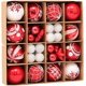 thumbnail image 4 of Juego de 42 Pzas de Adornos Navideños, Adornos Navideños para Interiores, Bola de Adornos Navideños, 4 of 8