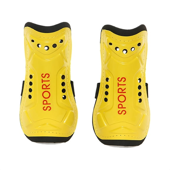 LHWEN Football Training Leg Pads Adult Light Protective Knee Pads Hard Panel Elastic Strap Breathable Foam Padding Ergonomic Calf Fit Impact Absorption Suitable for Children Teenagers Adults Soccer