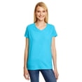 thumbnail image 1 of Hanes T-Shirt Col en V Triblend X-Temp pour Femmes - 42VT, 1 of 1