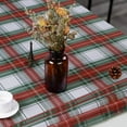 thumbnail image 4 of Buffalo Plaid Tablecloth, Red and Green Checked Table Cloth for Christmas, Waterproof Tablecloth for Kitchen Dining Room Tablecloth Rectangle 60 x 120 inch, 4 of 6