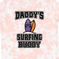 thumbnail image 4 of Inktastic Daddy Surfing Buddy Kids Surfer Boys or Girls Toddler T-Shirt, 4 of 5