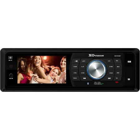 XO Vision X01918BT 3" Widescreen DVD Receiver with Bluetooth