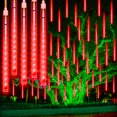 thumbnail image 3 of Cadena de luces LED para lluvia de meteoritos para exteriores, resistente al agua, para fiestas navideñas, decoraciones de jardín y vacaciones, 3 of 5