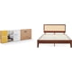 thumbnail image 1 of Box base cama Nooz Natural Tejida con cabecera Matrimonial Nooz marron claro, 1 of 6