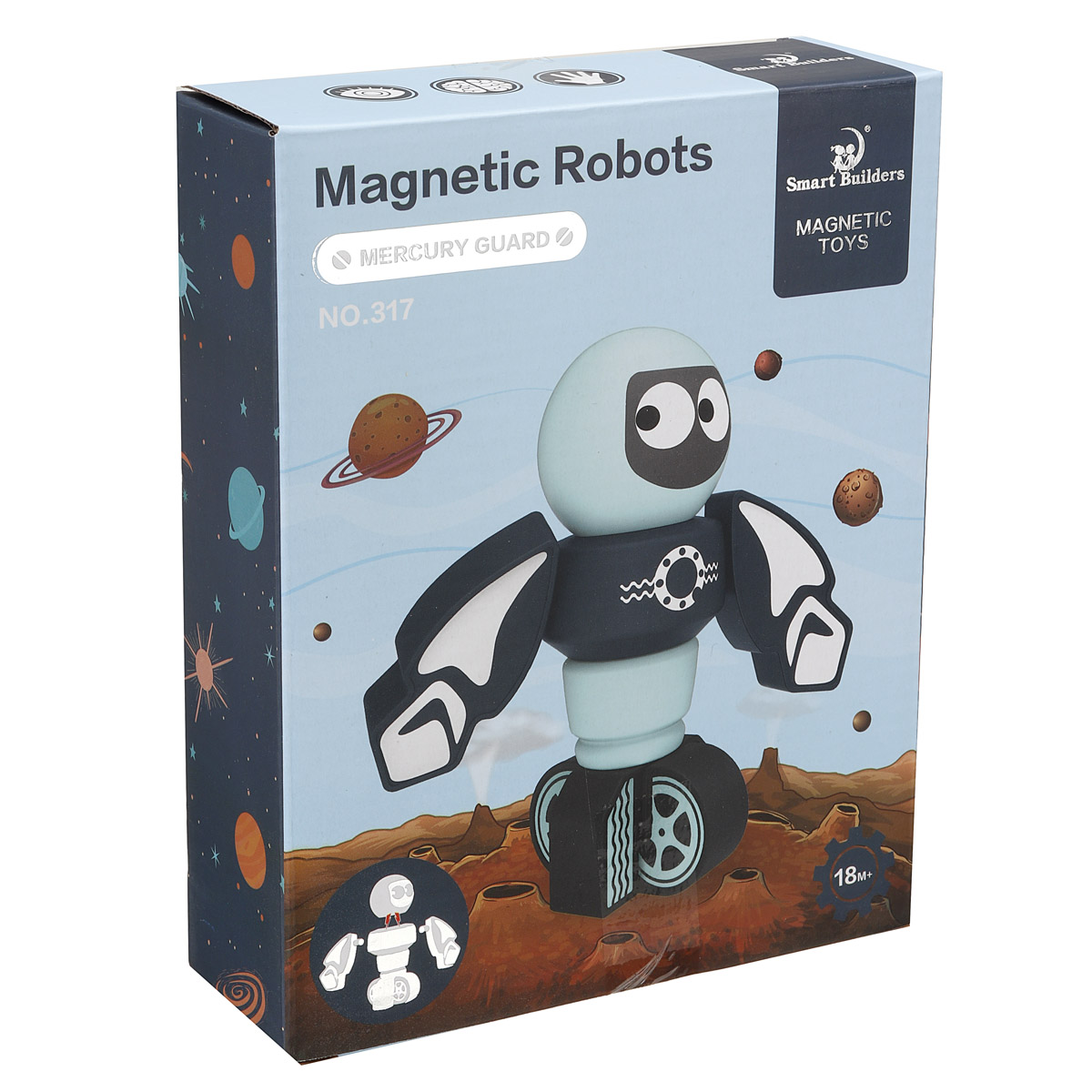 magnetic robots smart builders