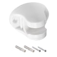 thumbnail image 5 of Soporte de ducha de mano ajustable de ABS blanco de 70x50x56mm, 5 of 5