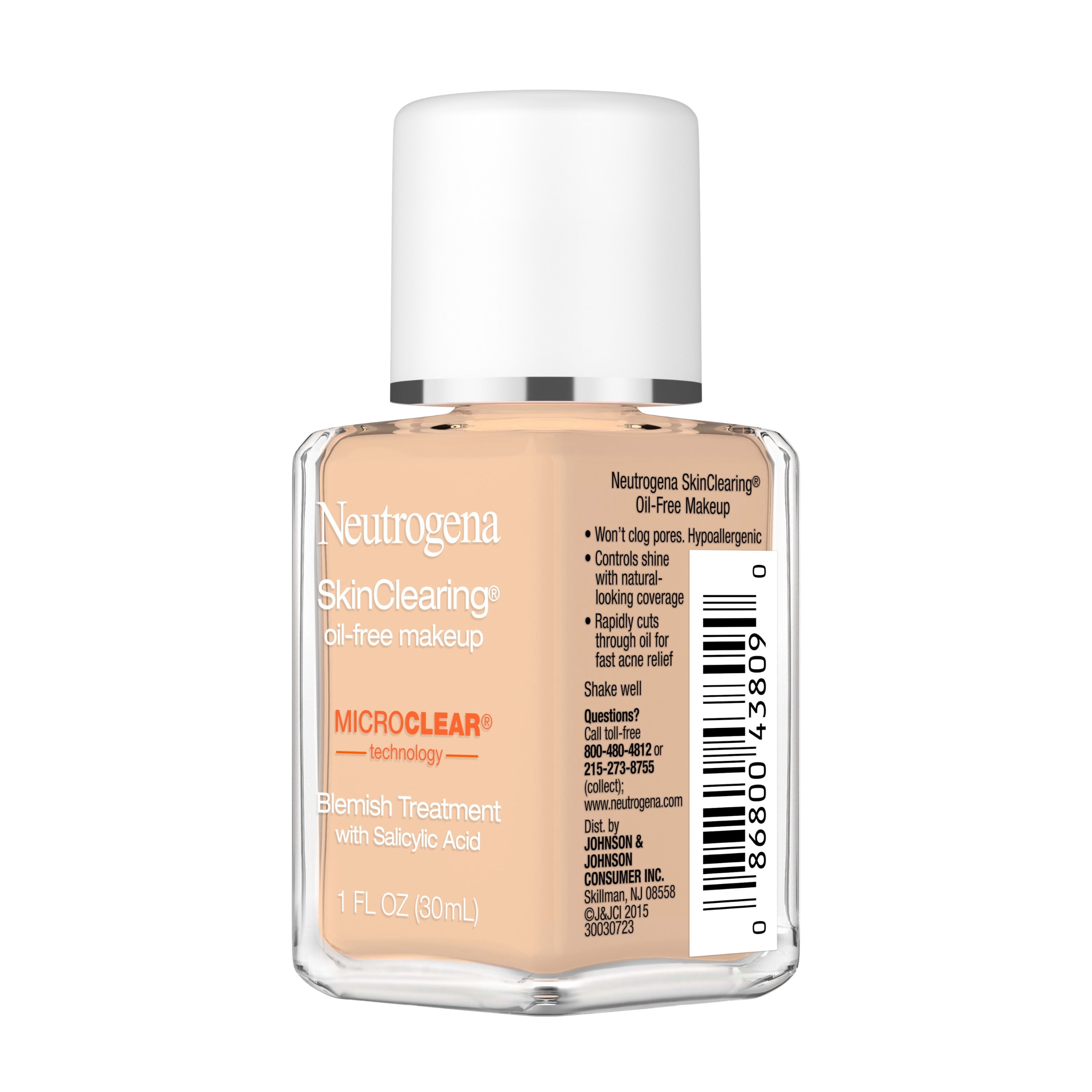 neutrogena salicylic acid foundation