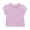 Purple, variant on Cropped T Shirt for Toddler Girls Summer Tee Plain Short Sleeve Crew Neck Soft Crop Top (18m-8y)