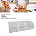thumbnail image 4 of 3 Rejillas Organizador De Canasta De Colgantes De Pared, Cocina Cesta De Alambre De Metal De Cuello Colgante, Cesta De Almacenamiento De Fruta De Montaje En La Pared Para, 4 of 7