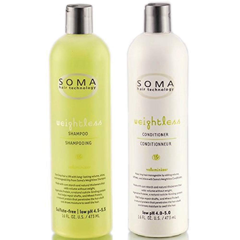 Soma Weightless Shampoo & Conditioner 16 oz Set Duo