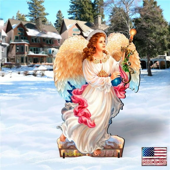 G. Debrekht 8461036F-1322 Angel of the Light Nativity Outdoor Decor by D. Gelsinger - Nativity Holiday Decor