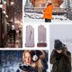 thumbnail image 5 of Guantes de invierno para mujer Guantes de mensajes de texto con pantalla táctil para clima frío - Guantes cálidos y térmicos a prueba de viento, 5 of 5