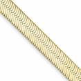 thumbnail image 1 of 10K Yellow Gold 5.5mm Silky Herringbone Chain (20 X 5.5) Made In Dominican Republic 10sk055-20, 1 of 6