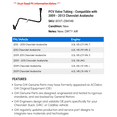 thumbnail image 2 of PCV Valve Tubing - Compatible with 2009 - 2013 Chevrolet Avalanche - AC Delco, 2 of 2