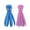 Purple/Blue, variant on No Stuffing Crinkle Plush Dog Toys, 2 Pack Octopus Squeaky Dog Toys for Teething, Soft & Durable Interactive Dog Chew Toys for Puppies, Small, Medium and Large Dogs Training (Purple+Blue)