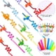 thumbnail image 3 of Pajitas de dinosaurio reutilizables, 24 piezas, para fiestas infantiles, 3 of 6