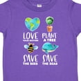 thumbnail image 4 of Inktastic Earth Day Plant a Tree Save the Bees Save the Seas Love Your Mother Earth Boys or Girls Toddler T-Shirt, 4 of 5