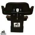 thumbnail image 4 of Black Trac Seats Tractor Suspension Seat Fits John Deere 6200 6210, 4 of 11